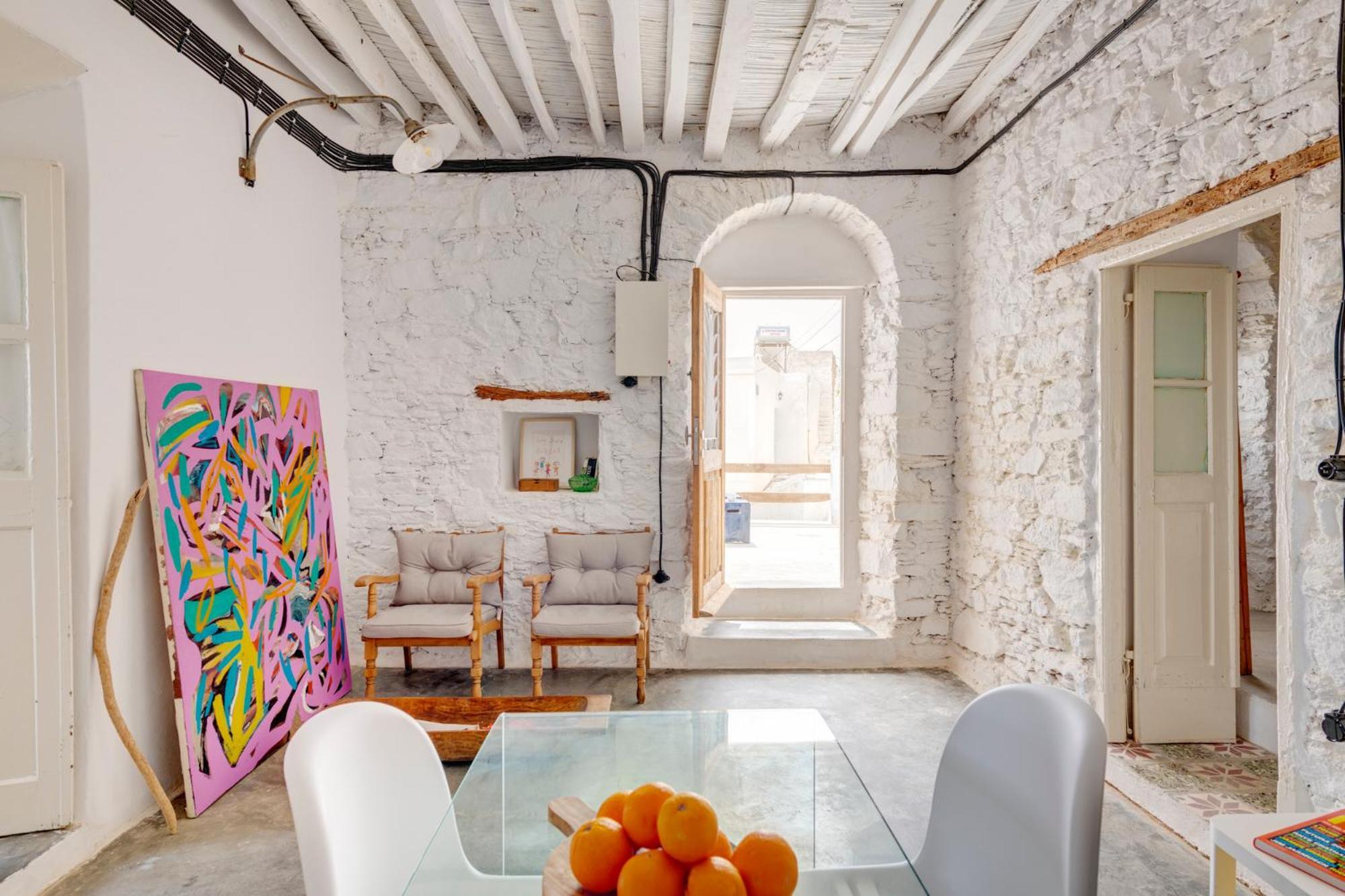 Syros Art House Villa Ano Syros Ngoại thất bức ảnh